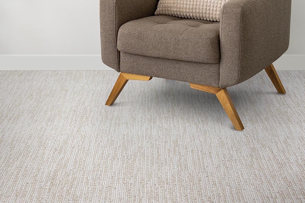 Living Room Linear Pattern Carpet -  Darrow's Carpets in Stanwood, WA